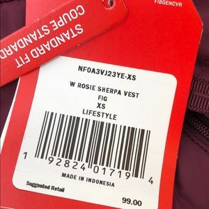 the north face women's rosie sherpa vest